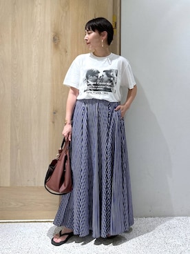 「アイテム（ピアス（両耳用））」を使った、yato-miさん（レディース・158cm・40代）の夏コーディネート