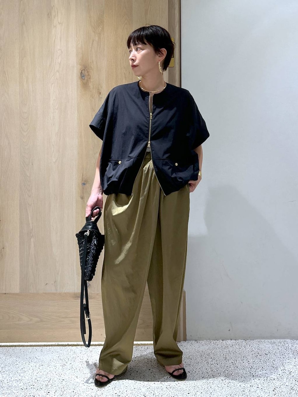 Curensology タスランジップブラウス Curensology｜タスランジップブラウス | Rakuten Fashion(楽天