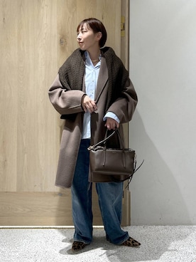 「アイテム（チョーカー）」を使った、yato-miさん（レディース・158cm・30代）の秋コーディネート