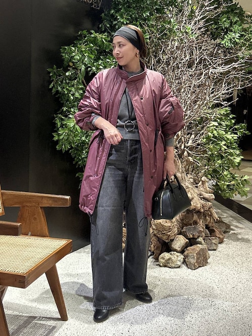 curensology カレンソロジー 長袖シャツ キャメル Curensology(カレンソロジー)/クリーミーコットンプルオーバー（T