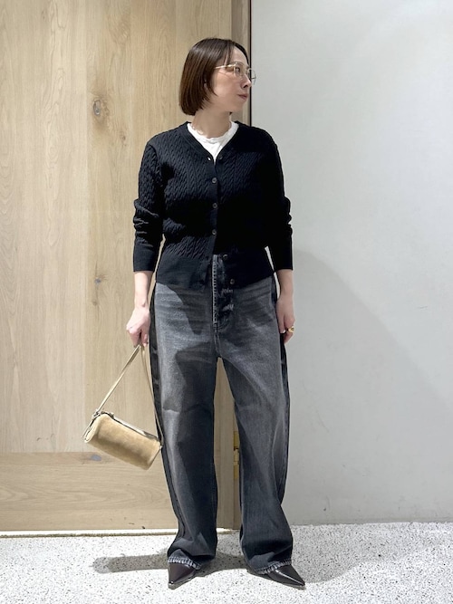 Curensology(カレンソロジー)/＜&RC＞ワイドルーズデニムパンツ