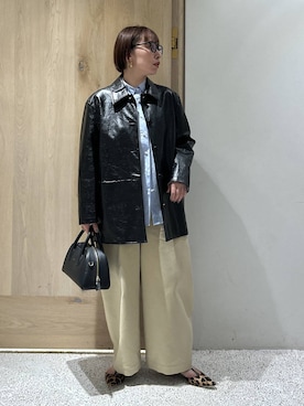 「Curensology（カレンソロジー）のアイテム（ブルゾン）」を使った、yato-miさん（レディース・158cm）の秋コーディネート