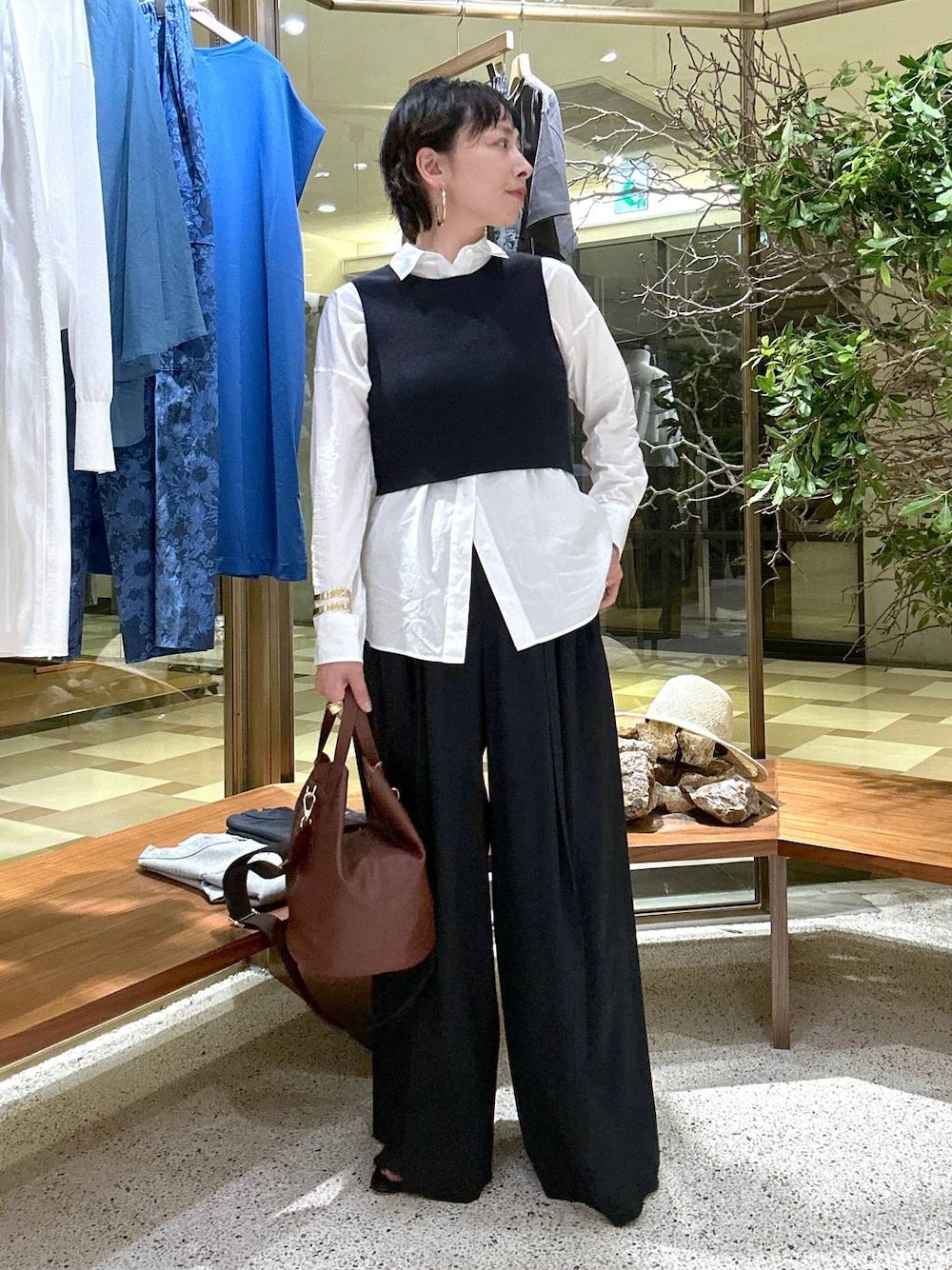 Curensology(カレンソロジー)/コットンショートタンクニットを使った