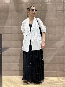 「ネックレス」｜yato-miさん（レディース・158cm）の春コーディネート