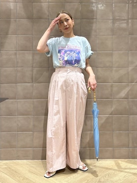 「A part by（アパートバイ）のアイテム」を使った、yato-miさん（レディース・158cm）の春コーディネート