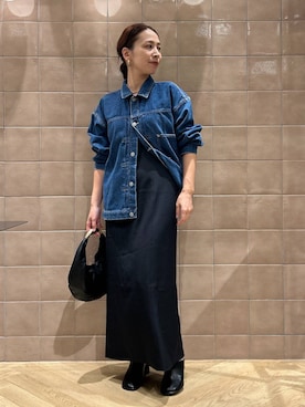 「アイテム（アクセサリー）」を使った、yato-miさん（レディース・158cm・30代）の秋コーディネート