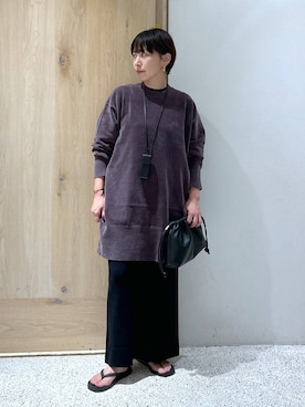 「アイテム（クラッチバッグ）」を使った、yato-miさん（レディース・158cm・40代）の夏コーディネート