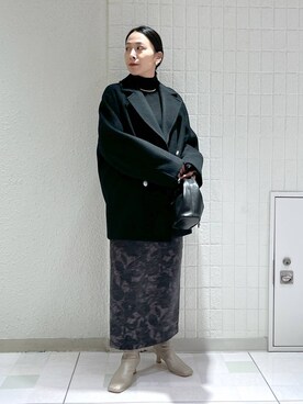 「A part by（アパートバイ）のアイテム（チェスターコート）」を使った、yato-miさん（レディース・158cm）の秋コーディネート