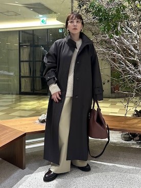 「アイテム（ショルダーバッグ）」を使った、yato-miさん（レディース・158cm・40代）の秋コーディネート
