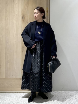 「アイテム（トップス）」を使った、yato-miさん（レディース・158cm・30代）の秋コーディネート