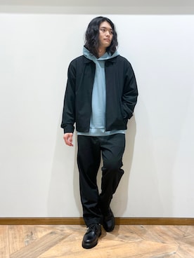 「GLOBAL WORK（グローバルワーク）のAirCushion エアクッションパーカー長袖/219352（パーカー）」を使った、masaさん（メンズ・171cm）の春コーディネート