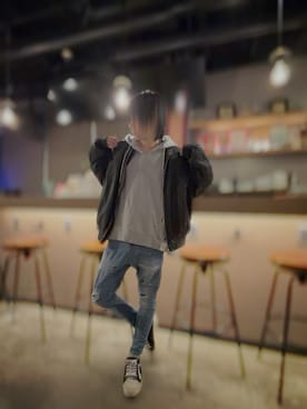 「glamb（グラム）のアイテム」を使った、SGさん（メンズ・170cm）の春コーディネート