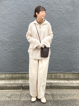 アカリと柚子さん（レディース・165cm）の冬コーディネート