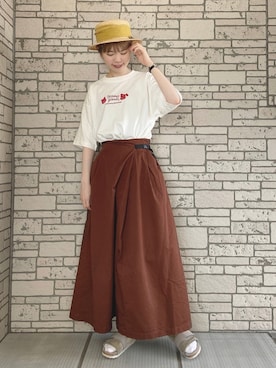 アカリと柚子さん（レディース・165cm）の夏コーディネート