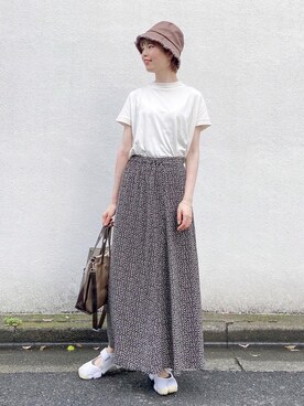 アカリと柚子さん（レディース・165cm）の夏コーディネート