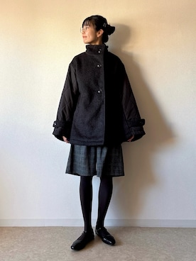 アカリと柚子さん（レディース・165cm）の冬コーディネート