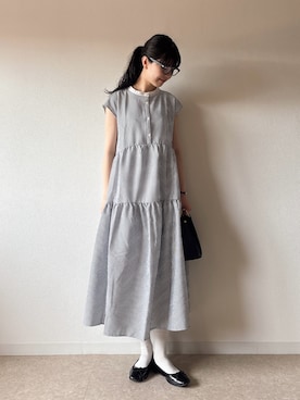 「アイテム（その他）」を使った、アカリと柚子さん（レディース・165cm）の夏コーディネート
