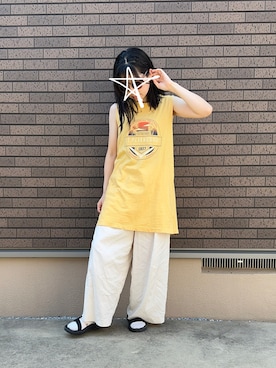 kcoさん（レディース・158cm）の夏コーディネート