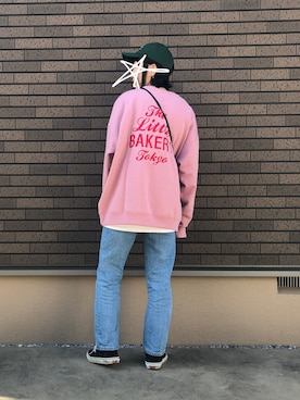 「CLEA（クレア）のアイテム（帽子）」を使った、kcoさん（レディース・158cm）の秋コーディネート