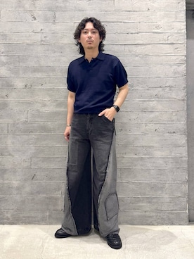 「アイテム（スニーカー）」を使った、🐯としくん🐯さん（メンズ・171cm）の夏コーディネート