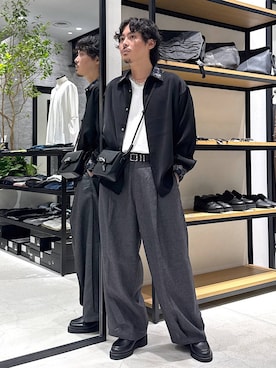 「アイテム（ローファー）」を使った、🐯としくん🐯さん（メンズ・171cm・30代）の夏コーディネート
