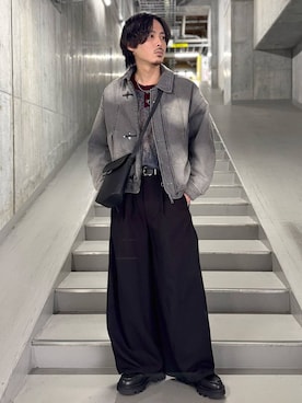 「アイテム（アクセサリー）」を使った、🐯としくん🐯さん（メンズ・171cm・30代）の冬コーディネート