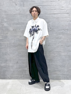 「テーパードパンツ」｜🐯としくん🐯さん（メンズ・171cm・30代）の春コーディネート