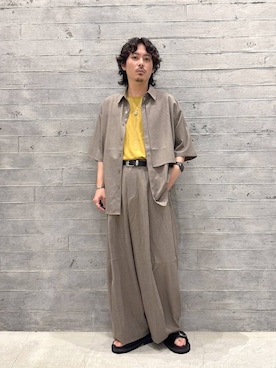 「アイテム（ファッション雑貨）」を使った、🐯としくん🐯さん（メンズ・171cm・30代）の夏コーディネート