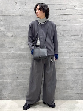 「アイテム（財布/小物）」を使った、🐯としくん🐯さん（メンズ・171cm）の冬コーディネート