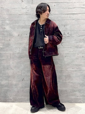 「アイテム（ドレスシューズ）」を使った、🐯としくん🐯さん（メンズ・171cm・30代）の冬コーディネート