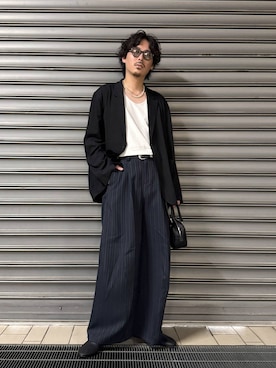 「アイテム（バッグ）」を使った、🐯としくん🐯さん（メンズ・171cm・30代）の夏コーディネート