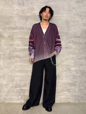 「アイテム（スラックス）」を使った、🐯としくん🐯さん（メンズ・171cm・30代）の夏コーディネート