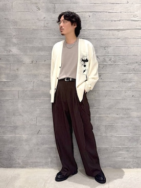 「アイテム（アクセサリー）」を使った、🐯としくん🐯さん（メンズ・171cm・30代）の秋コーディネート