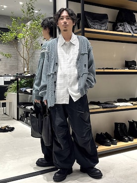 「アイテム（ブーツ）」を使った、🐯としくん🐯さん（メンズ・171cm・30代）の秋コーディネート