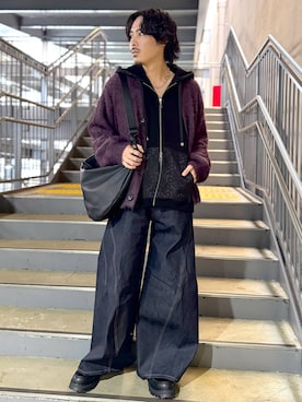 「アイテム（ドレスシューズ）」を使った、🐯としくん🐯さん（メンズ・171cm・30代）の秋コーディネート