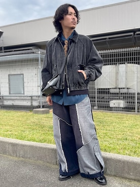 「アイテム（カーディガン/ボレロ）」を使った、🐯としくん🐯さん（メンズ・171cm・30代）の秋コーディネート