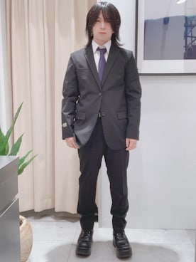 坂。さん（メンズ・167cm）の冬コーディネート