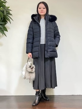 カレンさん(レディース・162cm)の冬コーディネート