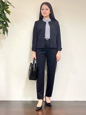 カレンさん(レディース・162cm)の冬コーディネート