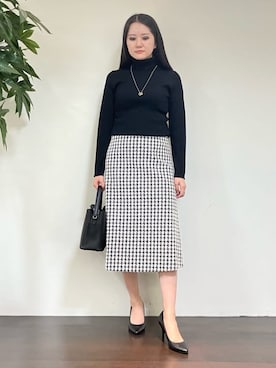 カレンさん(レディース・162cm)の冬コーディネート