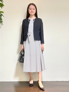「UNTITLED（アンタイトル）のアイテム」を使った、カレンさん（レディース・162cm）の夏コーディネート