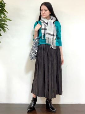 カレンさん(レディース・162cm)の冬コーディネート