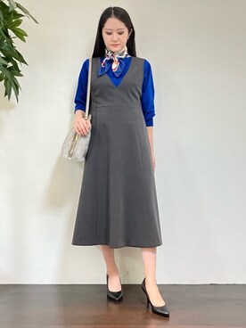 カレンさん(レディース・162cm)の冬コーディネート