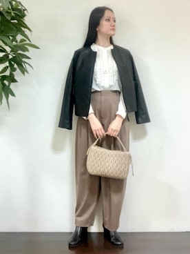 カレンさん(レディース・162cm)の冬コーディネート