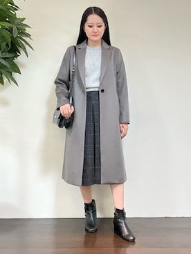 カレンさん(レディース・162cm)の冬コーディネート