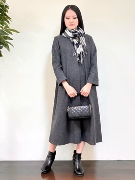カレンさん(レディース・162cm)の冬コーディネート