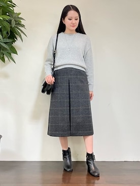 カレンさん(レディース・162cm)の冬コーディネート