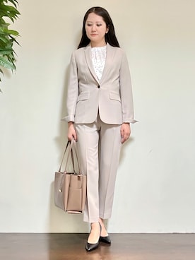 「UNTITLED（アンタイトル）のアイテム」を使った、カレンさん（レディース・162cm）の夏コーディネート