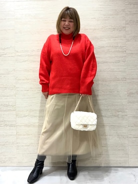 emiさん(レディース・161cm)の冬コーディネート