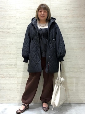 emiさん(レディース・161cm)の冬コーディネート